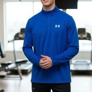 Men’s Under Armour Heat Gear Loose Fit 1/4 Zip size L